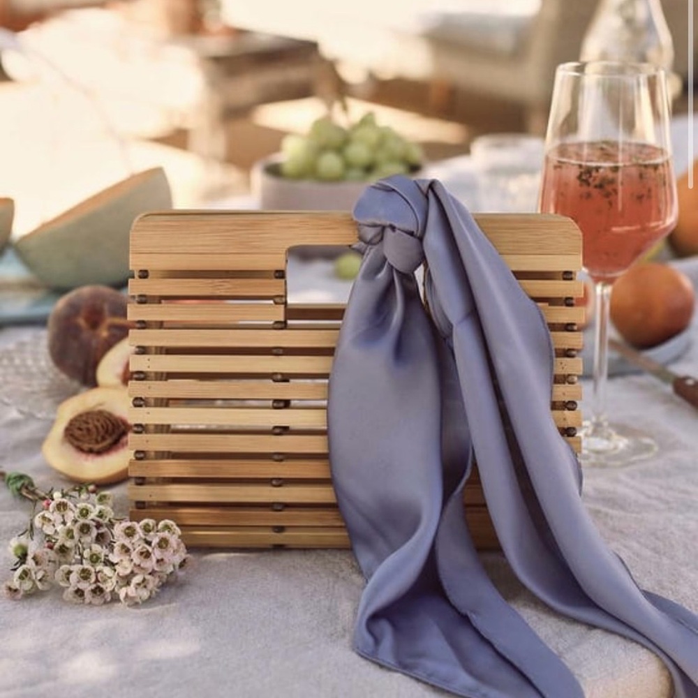 Island Dreams Wooden Clutch beach clutch